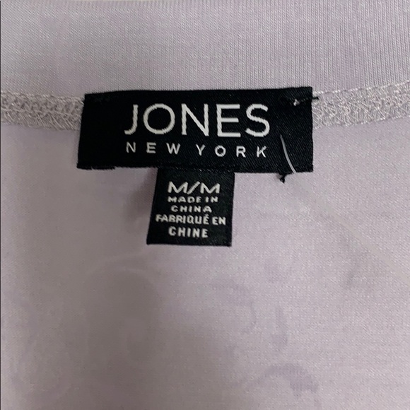 NWOT Jones NY sleep wear light lavender size med. - Picture 5 of 8